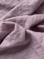 Ткань для шитья. Лён с эффектом мятости "глициния” арт. 1978КР | Ellie Fabrics