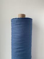 Ткань лён/ вискоза умягченная костюмная "синий"  арт. 1282 | Ellie Fabrics