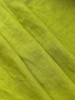 Ткань лён с лёгким эфектом мятости (крэш)  "Салатовый"  арт. 130443 | Ellie Fabrics