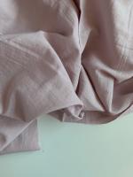 Ткань стираный полулён "розово-лиловый” постельный арт. 320ПЛ | Ellie Fabrics