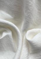 Ткань лён  для постельного "молочный”  с эффектом мятости арт. 01КР/ПЛ | Ellie Fabrics