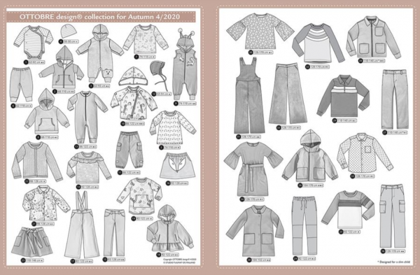 Журнал OTTOBRE kids Россия 4/2020 | Ellie Fabrics