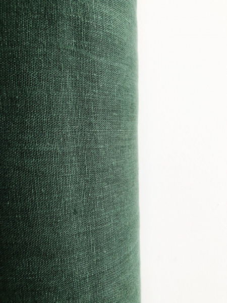 2032. Ткань лён умягченный "еловый" костюмный | Ellie Fabrics