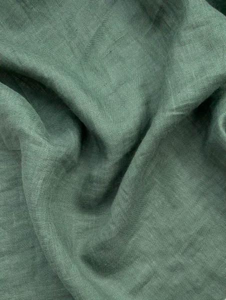 Ткань лён сорочечный с эффектом мятости "хвоя” арт. 547КР | Ellie Fabrics