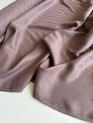 Ткань лён ёлочка умягченный "тауп" костюмный арт. 1212ЕЛ | Ellie Fabrics