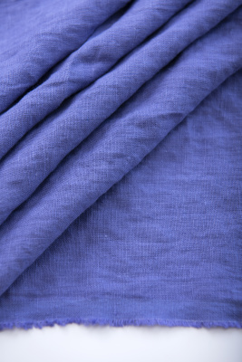 Ткань лён "фиалка" с эффектом мятости арт. 1930 | Ellie Fabrics