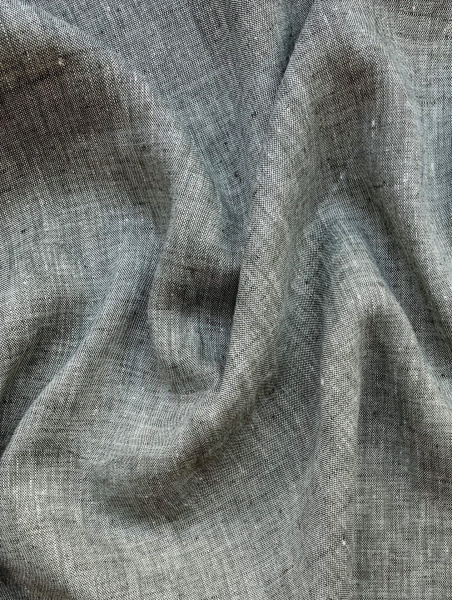 Ткань лён умягченный "серый меланж" костюмный арт. 88 | Ellie Fabrics