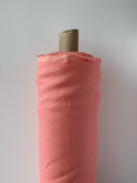 Ткань лён умягченный "фламинго" сорочечный арт. 990 | Ellie Fabrics