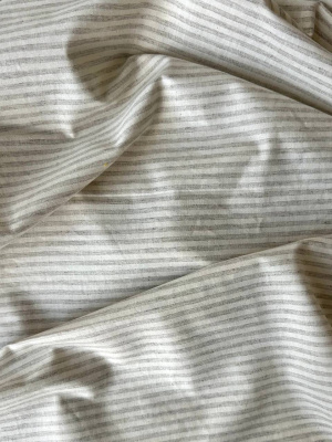 Ткань лен/хлопок "полоска" арт. 070 | Ellie Fabrics