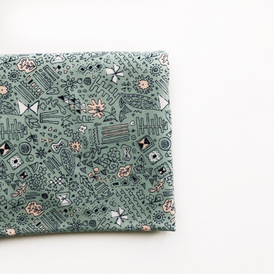 1214. Трикотаж (кулирная гладь) "скетчбук"