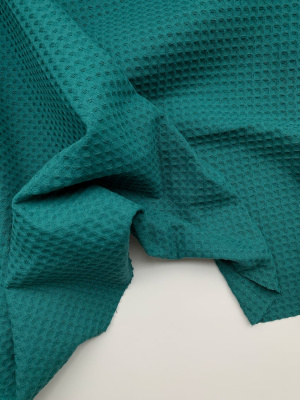 Ткань вафля хлопок "мурена" арт. 576 клетка 7*7мм