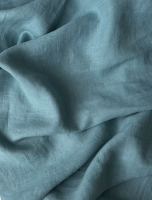 Ткань лён с эфектом мятости (крэш)  "волна"  арт. 1936Р | Ellie Fabrics