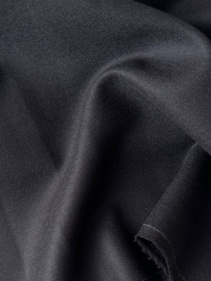 Шерсть пальтовая «Черная» 17449