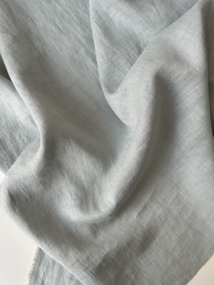 Ткань лён с эффектом мятости (крэш)  "ягель"  арт. 1411КР | Ellie Fabrics